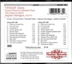 Vivaldi: Glorias RV 588 & RV 589 - Kwella, Wyn-Rogers, Christ Church Catherdral Choir, Hanover Band, Darlington | CD, Nimbus