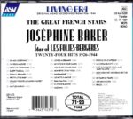 Josephine Baker: Star of Les Folies-Bergeres | CD, ASV Living Era