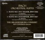Bach: Orchestral Suites 1 & 2 BWV1066-67; Sinfonias - The Brandenburg Consort, Goodman | CD, Hyperion