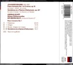 Brahms: Piano Concerto No.1 in D. Minor, Op.15; Variations on a Theme by Schumann, Op.23 - Andras Schiff, Vienna PO, Solti | CD, Decca