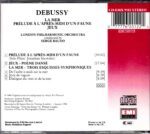 Debussy: La Mer; Prelude a l'apres-midi d'un faune; Jeux - London PO, Baudo | CD, EMI Eminence