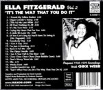 Ella Fitzgerald: It's The Way That You Do It, Vol.2 1936-1939 | CD, Naxos Jazz Legends