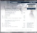 Faure: Piano Quintets Nos. 1 & 2 - Schubert Ensemble | CD, Chandos