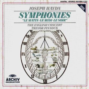 Haydn: Symphonies Nos. 6, 7 & 8 "Le Matin", "Le Midi", "Le Soir" - The English Concert, Pinnock | CD, Archiv Produktion