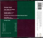 George Lloyd: The Vigil Of Venus - Carolyn James, Thomas Booth, Welsh National Opera, Lloyd | CD, Argo