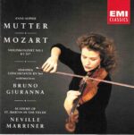 Mozart: Violin Concerto No.1 K.207; Sinfonia Concertante K.364 - Anne-Sophie Mutter, Bruno Giuranna, Academy of St. Martin in the Fields, Marriner | CD, EMI