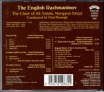 Rachmaninov: The English Rachmaninov - Choir of All Saints, Margaret Street, Brough | CD, Priory
