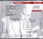 Shostakovich: Violin Sonata, Op.134; 19 Preludes from Op.34 - Dubinsky, Edlina, Turovsky, Pettinger | CD, Chandos Classics