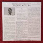 Sonny Rollins: Way Out West | Vinyl LP, Contemporary / Craft Recordings
