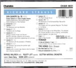 Strauss, Richard: Don Quixote, Op.35; Romanze; Two Songs - Raphael Wallfisch, Felicity Lott, Scottish NO, Jarvi | CD, Chandos