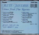 Flute Fantaisie - Susan Milan, Ian Brown | CD, Chandos
