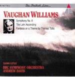Vaughan Williams: Symphony No.6; The Lark Ascending; Fantasia on a Theme by Thomas Tallis - Tasmin Little, BBC SO, Davis | CD, Teldec