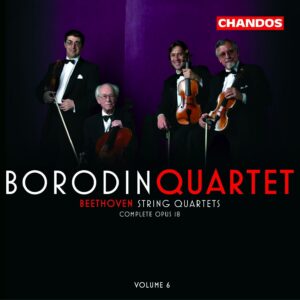 Beethoven: Complete String Quartets, Vol.6 - Op.18 Nos 1-6 - Borodin Qt | CD, Chandos