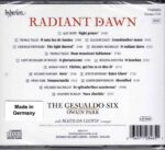 Radiant Dawn - The Gesualdo Six, Park w/Matilda Lloyd | CD, Hyperion