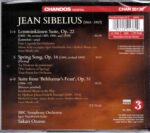 Sibelius: Lemminkainen Suite; Spring Song; Suite from Belshazzar's Feast - BBC SO, Oramo | CD, Chandos